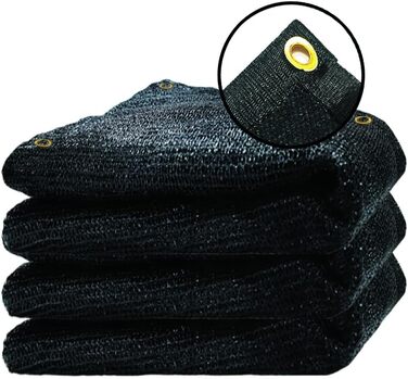 Vocray Shade Net 2X4.5 M, Shade Net with Eyelets, Lightweight and Durable Shading Net, 90% UV Resistant Sun Sail for Garden, Balcony, Terrace, Pergola, Greenhouse and Outdoor Area