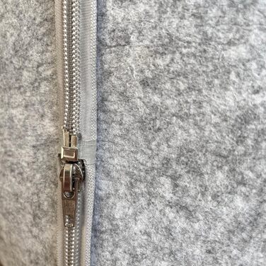 Кішка Будиночок з Фетру для Кішок. М'яке Ліжко-Гніздище для Кота (Сірий, Великий).