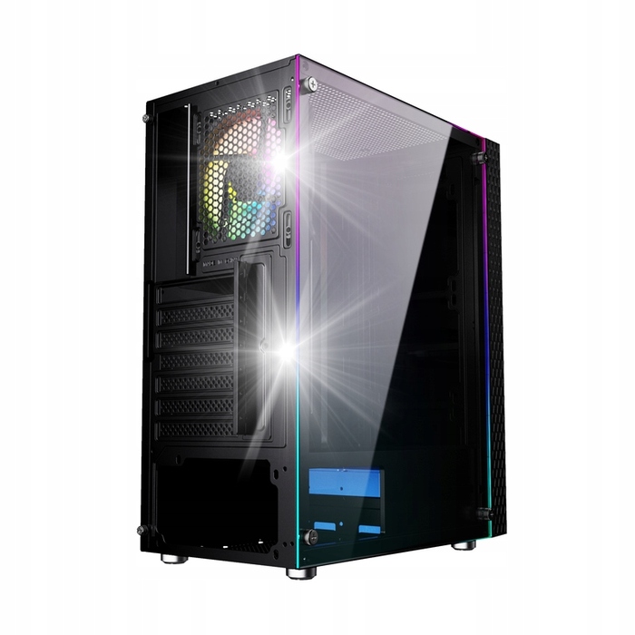 Корпус Gembird CCC-FC-2500 Midi Tower, чорний