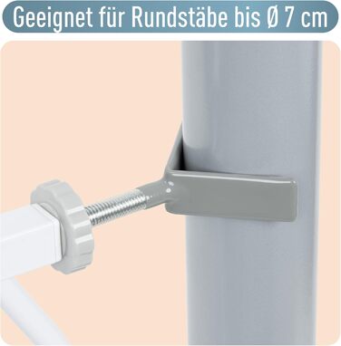 Захист для сходів ib style Berrin - сітка для дітей та собак, без свердління, металева, чорна, ширина 67-75 см (Y-адаптер (2 шт.))