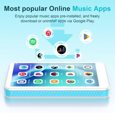 MP3 плеєр SWOFY з Bluetooth та WiFi, 4.0