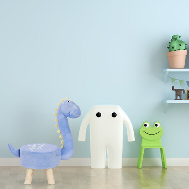 Relaxdays Kids' Stacking Ottoman