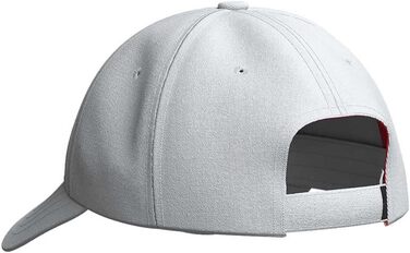Кепка чоловіча HUGO Men-X 581-RL з бавовняного твіду, сірого кольору, з червоним лого-ярликом, універсальний розмір