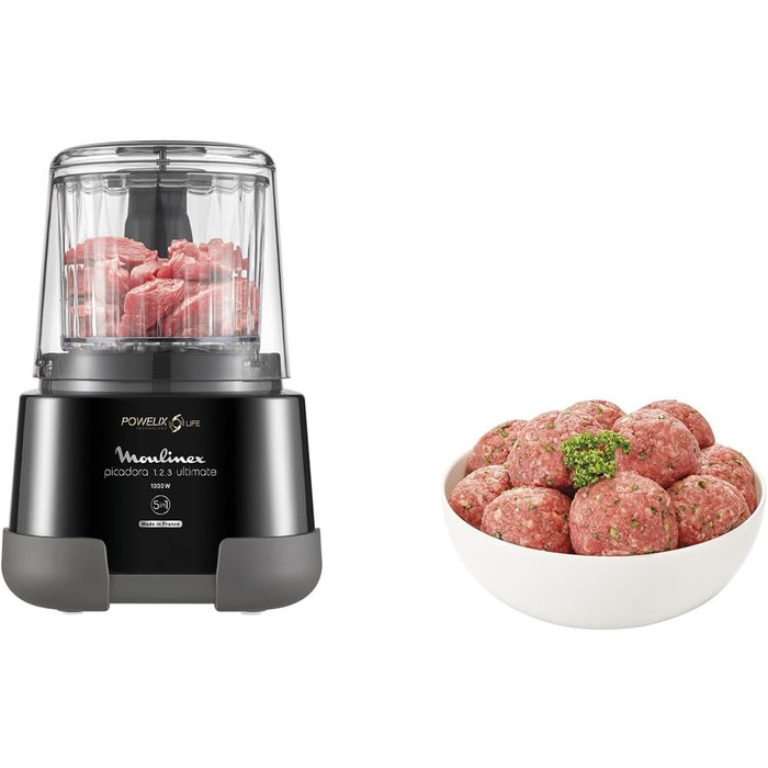 Moulineux електричний подрібнювач чорного кольору