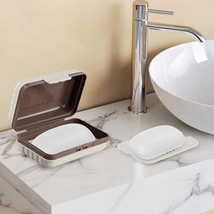 2 шт. мильниця з кришкою, туристична мильниця, підставка для мила, вологостійкий контейнер для мила для подорожей, душу, ванної кімнати, кухні