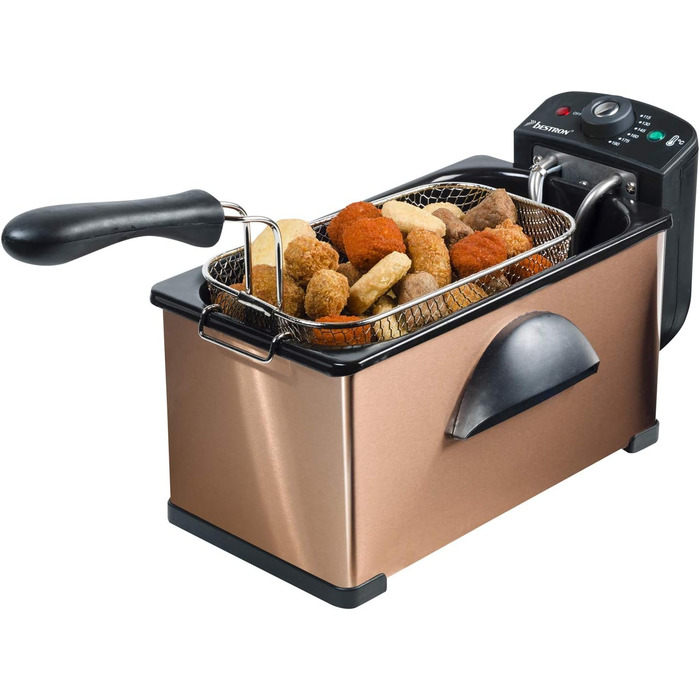 Bestron Oil Fryer with Cold Zone Technology