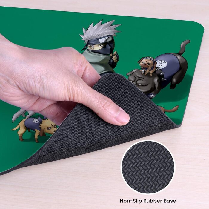 Килимок для миші та клавіатури Head Case Designs Naruto Shippuden Kakashi Ninken XL (900x400 мм) - Великий ігровий килимок