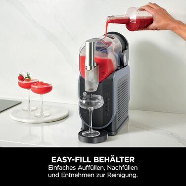 Машина для приготування смузі Ninja SLUSHi FS301EU: смузі, коктейлі, фраппе, молочні коктейлі, заморожений сік