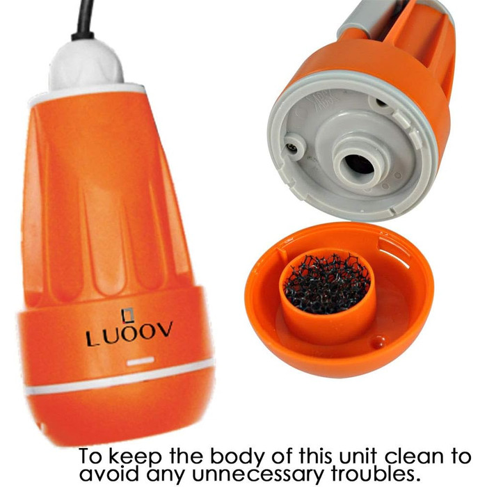 Portable Outdoor Camping Shower, Bidet Handheld Shower, Two Rechargeable 2200 mAh Batteries, Water Pump for Camping, Hiking, Outdoor Travel