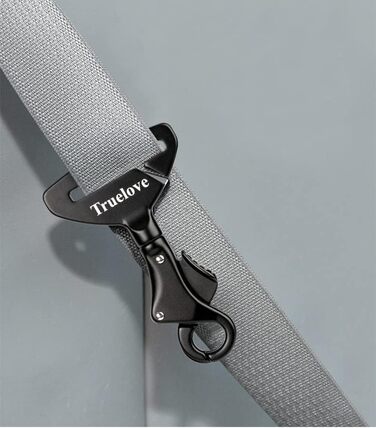 Ремінь безпеки для тварин WINHYEPET True Love: надійна фіксація в авто, сумісний з усіма ременями, для собак та котів, TLM1993, середній розмір