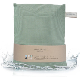 Bathtub | Revolutionary Comfort for Bathtub, Shower & Whirlpool | Washable & Quick-Drying Bath Cushion in | Wellness Bathtub Accessories Handmade in EU (Green, Seat Cushion)