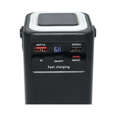 Потужний павербанк FUMO 50000 mAh, чорний