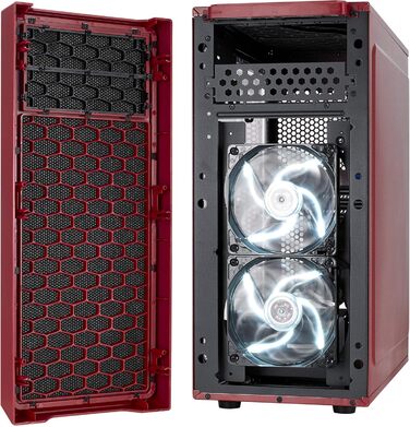Корпус ПК Fractal Design Focus G Black - Midi Tower з боковим склом для ігрового ПК (High End)