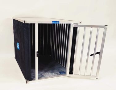 Callieway® ALU DOGBOX - Алюмінієва переноска для собак (XL) 95 x 66 x 70 см