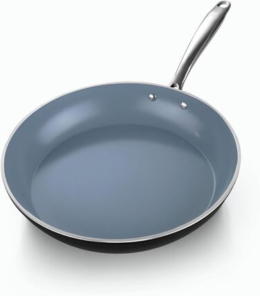 Набір посуду Cook N Home 10 предметів з антипригарним покриттям, сірий (кераміка)