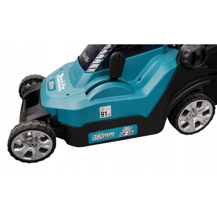 Акумуляторна газонокосарка Makita DLM382Z 2x18V (38 см)