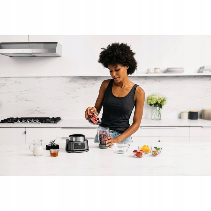 Стаціонарний блендер Ninja CB100EU, 1100 Вт, сріблястий/сірий