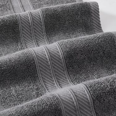 Набір рушників Modern Threads Trefoil Filigranes (6 шт.) з двобортів'яним дзеркальним жаккардом, 100% бавовна, преміум-якість