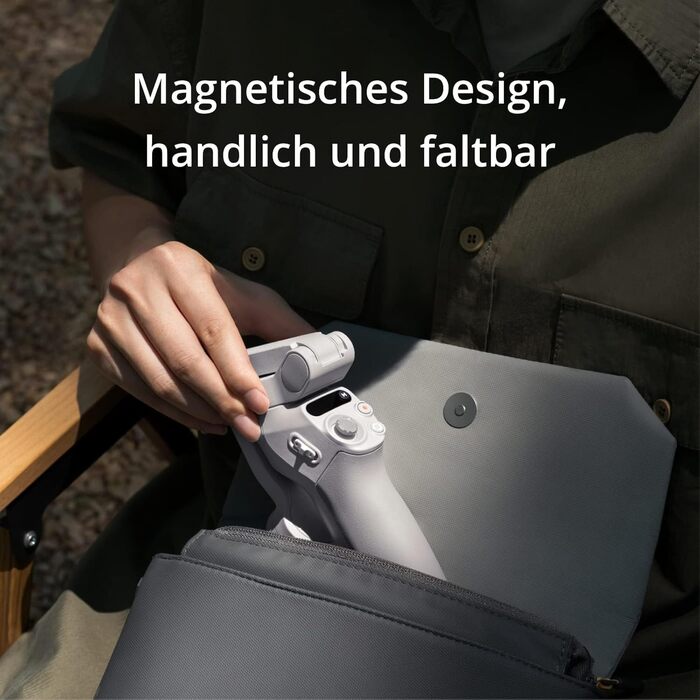 DJI Osmo Mobile SE: Стабілізатор для смартфона з 3-осьовою стабілізацією, ActiveTrack 5.0, ShotGuides, для Android та iPhone