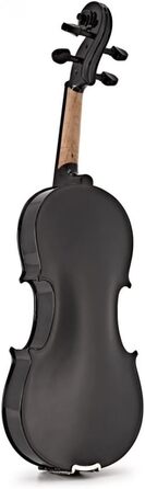 Скрипка Gear4music 4/4, повний розмір, чорна, для початківців від 11 років