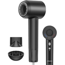 Іонізатор Föhn: потужний фен з 4 режимами нагріву та 3 швидкостями, захист від перегріву, стильна насадка та дифузор