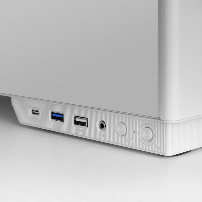 Корпус ПК Tacens SAGITTA20 з LED-дисплеєм, 3 вентилятори 120мм, загартоване скло, сітчастий фільтр, USB-C, чорний