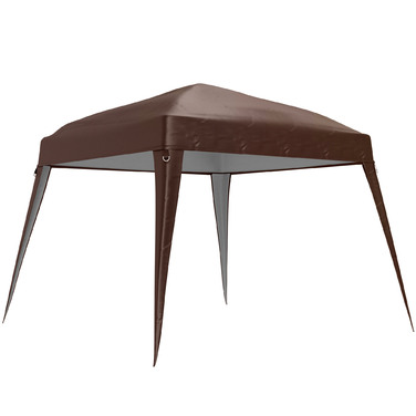 Outsunny Replacement Canopy Top for 3x3m Gazebo, Water-Resistant, Stable, Winter-Proof Gazebo Roof for Pop-Up Gazebo, Storm-Proof Party Tent, Replacement Cover with Single Roof Awning for Garden Gazebo, Coffee | Aosom