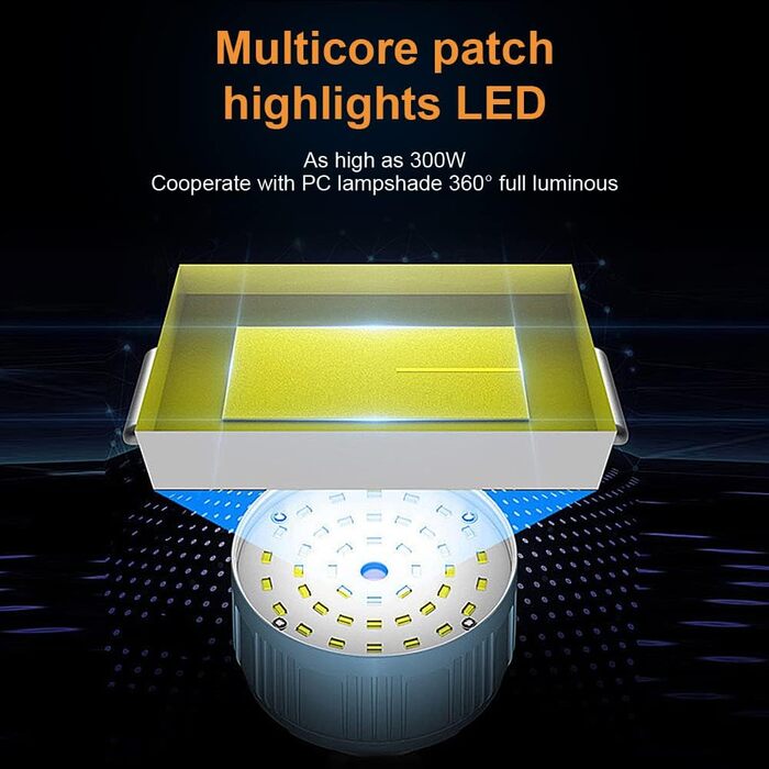 Flintronic 2 Pack Camping Lantern, Solar LED Camping Lantern USB Rechargeable with Remote Control, 5 Brightness Levels SOS Flashing Modes with Power Bank, Emergency Kit for Outdoor Hiking Camping Emergency Outdoors