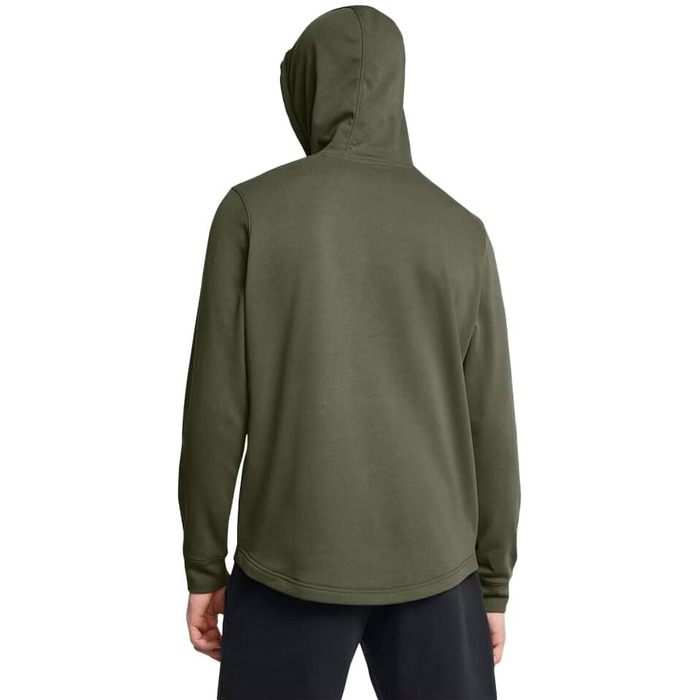 Чоловіча толстовка з капюшоном Under Armour Rival Terry Lc Hoody, темно-синя з зеленим (розмір L)