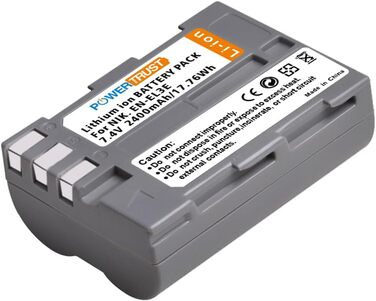 Акумулятор Nikon EN-EL3e/EN-EL3 (2 шт.) + Зарядний пристрій для фотоапаратів Nikon D30, D50, D70, D80, D90, D100, D200, D300, D700