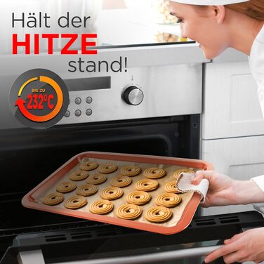 Набір для випічки Nutrichef 10 предметів з антипригарним покриттям. Включає: форма для кексів, форма для тортів, дека для піци, форма для мафінів, форма для хліба та інше. Можна мити в посудомийній машині, складається. Чорний (мідний)