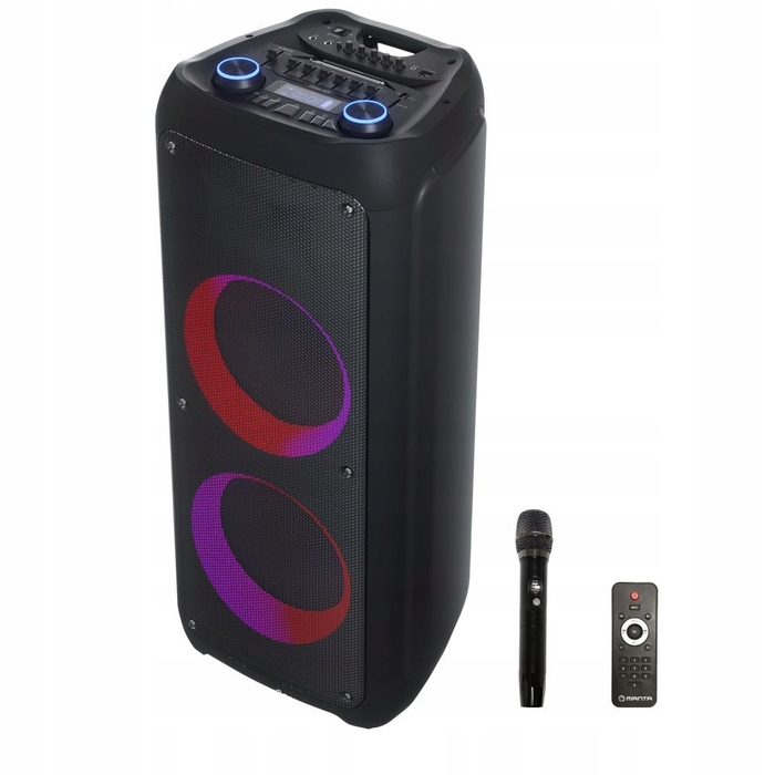 Портативна караоке-система Bluetooth Power Audio Manta KRIOS 350W Superbass