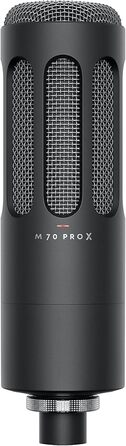 M 70 PRO X: Динамічний мікрофон для стрімінгу та подкастингу з XLR, Pop-фільтр та підвіс