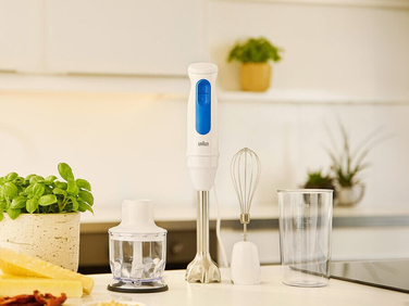 Блендер Braun MultiQuick 3 MQ30.202M 900 Вт з подрібнювачем та вінчиком