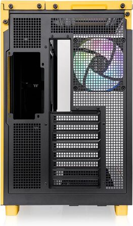 Корпус для ПК Thermaltake View 380 XL TG ARGB Bumblebee, Mid Tower, загартоване скло 4 мм, підтримка E-ATX та XL-плат, USB-C, підтримка радіатора 360 мм, High-Airflow