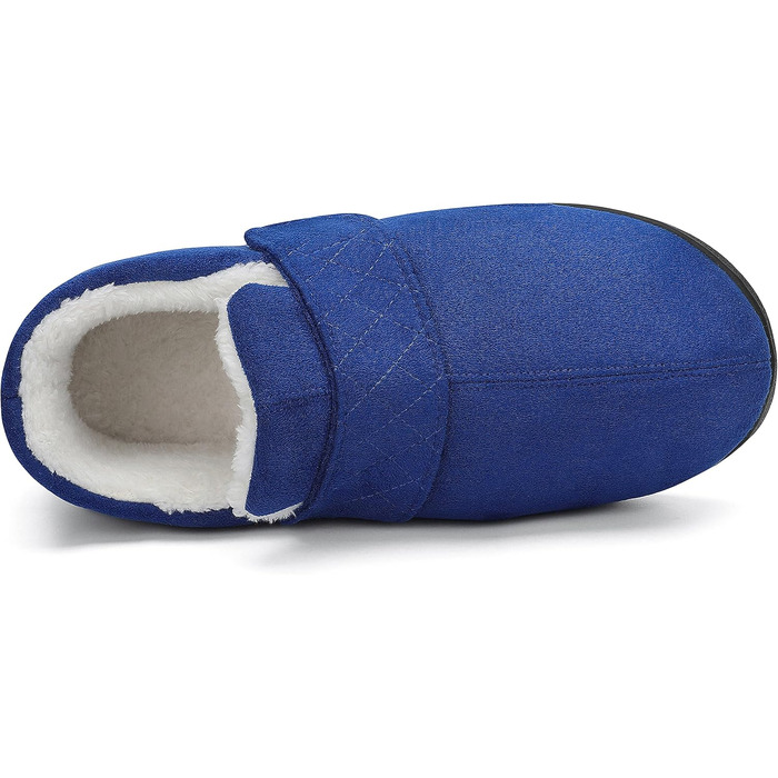 Тапочки Mishansha Herren Winter з підкладкою Memory Foam, зимові, чоловічі, 38-49 (Темно-синій, 44 EU)