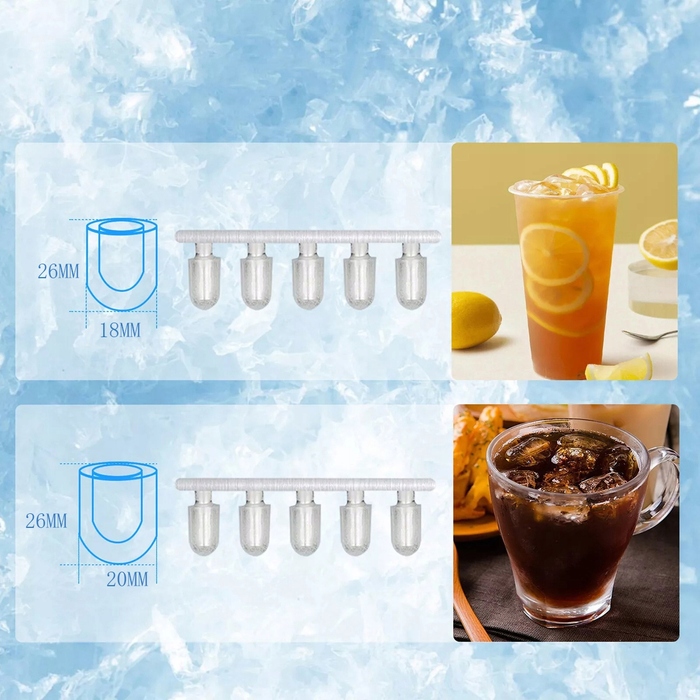 Форма для льоду Bedee, чорна