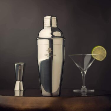 Набір для коктейлів Rusty Barrel Mayfair Original із аксесуарами та шейкером із нержавіючої сталі у розкішній подарунковій коробці