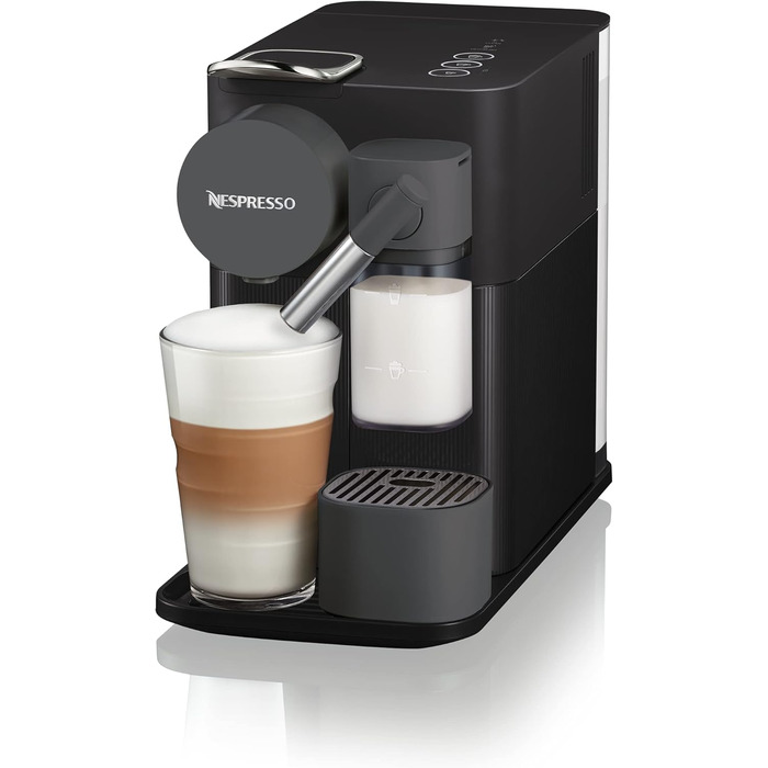 Кавомашина капсульна Nespresso De'Longhi EN510.B Lattissima One Shadow Black, чорна