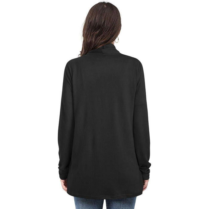 Жакет VOTEPRETTY жіночий, в'язаний кардиган, чорний, розмір S