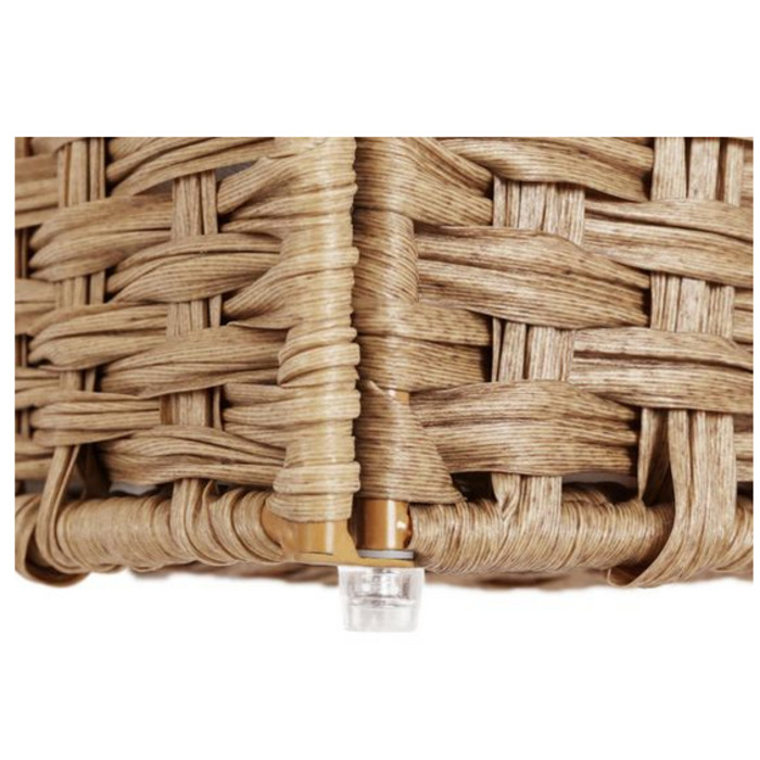 Кошик для брудної білизни Songmics, 90 л, коричневий