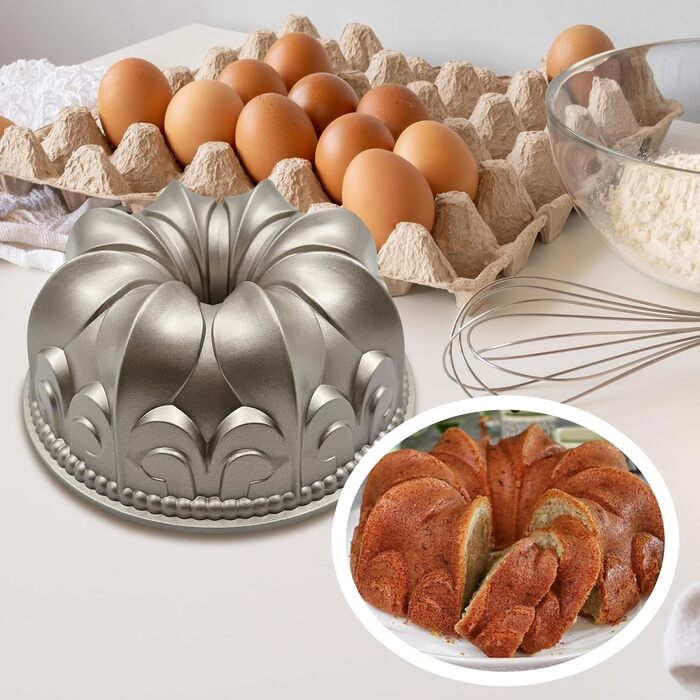 Форма для випічки Charlotte, алюміній, 3D, для декору, свята, сімейні посиденьки