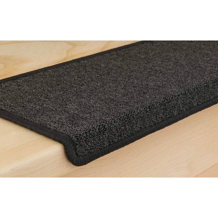 Kettelservice-Metzker Rambo Step Mats, 15-Piece Value Set, Half-Round, Anthracite