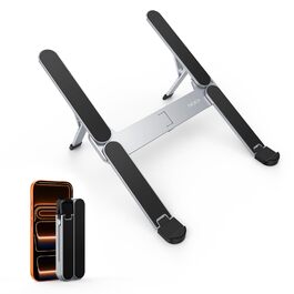 Підставка для ноутбука SODI, складна, з алюмінію, регульована по висоті, з вентиляцією, для MacBook Pro/Air, HP, Sony, Dell, 10-16