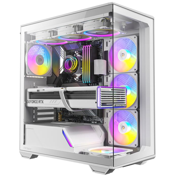 Корпус ПК GEH Antec C8 Wood Full Tower чорний (C3 ARGB White)