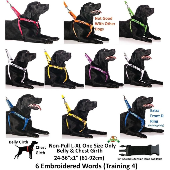 Нашийник для собак Nervous Give Me Space, жовтий, кодований кольором, S-M, L-XL, запобігає нещасним випадкам, попереджає інших, L-XL