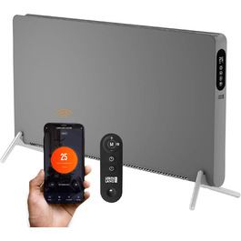 Конвектор LEBENLANG з Wi-Fi, 2000W: Економія енергії, дистанційне керування, настінний/підлоговий монтаж