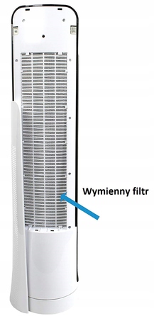 Колонний вентилятор Suntec Wellness CoolBreeze 9000 TO Slim+, білий
