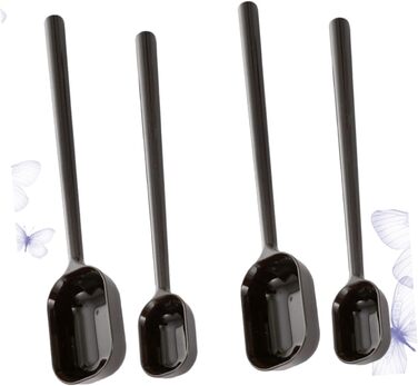 4 Coffee Spoons Measuring Cups Window Film For Kids Salt Spoons Coffee Measuring Storage Containers For Dog Food Teaspoons Measuring Sugar Scoop Vintage Tablespoons Baby