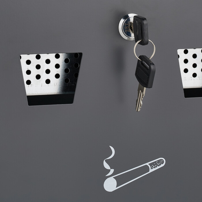 Relaxdays Hand Towel Holder in Anthracite